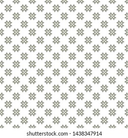 Geometric ornamental vector pattern. Seamless design texture.