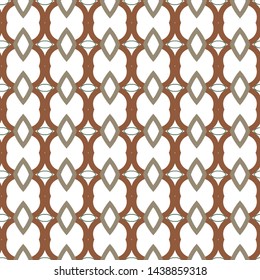 Geometric ornamental vector pattern. Seamless design texture.
