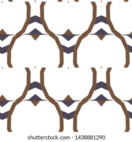 Geometric ornamental vector pattern. Seamless design texture.