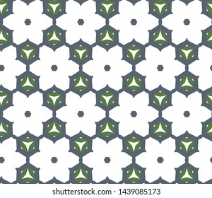 Geometric ornamental vector pattern. Seamless design texture.