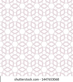 Geometric ornamental vector pattern. Seamless design texture.