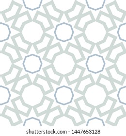 Geometric ornamental vector pattern. Seamless design texture.