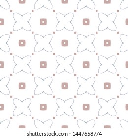 Geometric ornamental vector pattern. Seamless design texture.