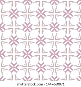Geometric ornamental vector pattern. Seamless design texture.