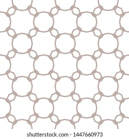Geometric ornamental vector pattern. Seamless design texture.