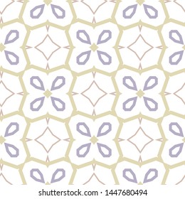 Geometric ornamental vector pattern. Seamless design texture.