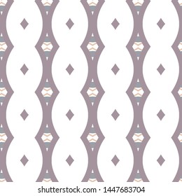 Geometric ornamental vector pattern. Seamless design texture.