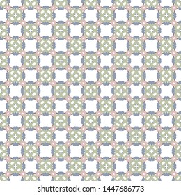 Geometric ornamental vector pattern. Seamless design texture.