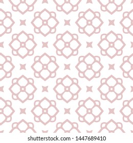 Geometric ornamental vector pattern. Seamless design texture.