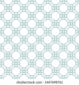 Geometric ornamental vector pattern. Seamless design texture.