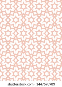 Geometric ornamental vector pattern. Seamless design texture.