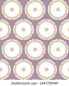 Geometric ornamental vector pattern. Seamless design texture.