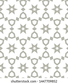 Geometric ornamental vector pattern. Seamless design texture.