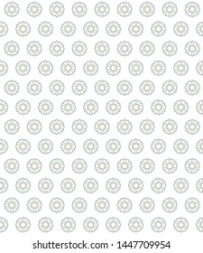 Geometric ornamental vector pattern. Seamless design texture.