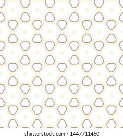 Geometric ornamental vector pattern. Seamless design texture.