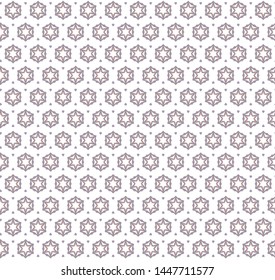 Geometric ornamental vector pattern. Seamless design texture.