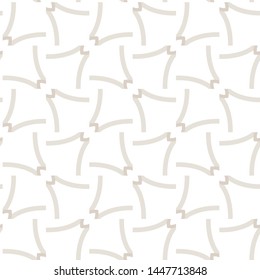 Geometric ornamental vector pattern. Seamless design texture.