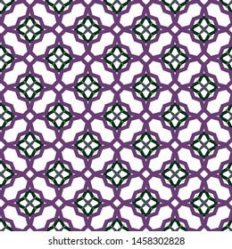 Geometric ornamental vector pattern. Seamless design texture.