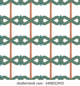 Geometric ornamental vector pattern. Seamless design texture.