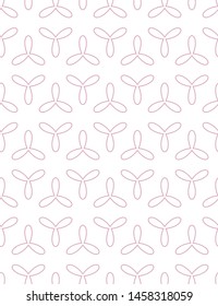 Geometric ornamental vector pattern. Seamless design texture.
