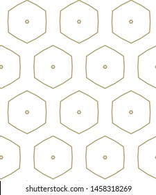 Geometric ornamental vector pattern. Seamless design texture.