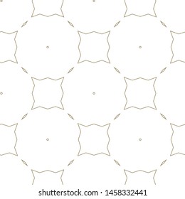 Geometric ornamental vector pattern. Seamless design texture.