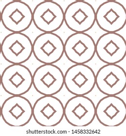 Geometric ornamental vector pattern. Seamless design texture.
