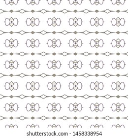 Geometric ornamental vector pattern. Seamless design texture.