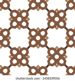 Geometric ornamental vector pattern. Seamless design texture.