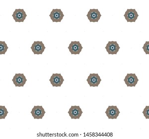 Geometric ornamental vector pattern. Seamless design texture.
