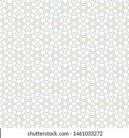 Geometric ornamental vector pattern. Seamless design texture.