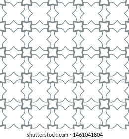 Geometric ornamental vector pattern. Seamless design texture.