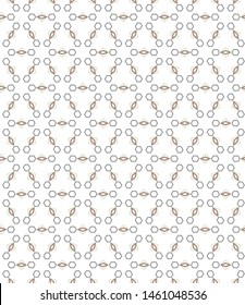 Geometric ornamental vector pattern. Seamless design texture.