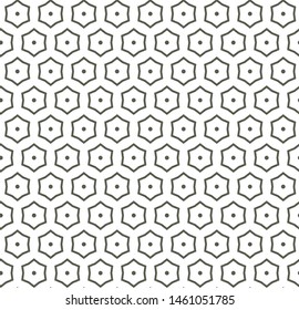 Geometric ornamental vector pattern. Seamless design texture.