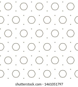 Geometric ornamental vector pattern. Seamless design texture.