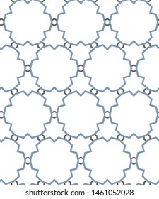 Geometric ornamental vector pattern. Seamless design texture.