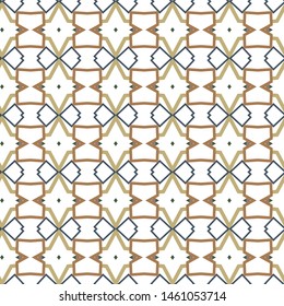 Geometric ornamental vector pattern. Seamless design texture.