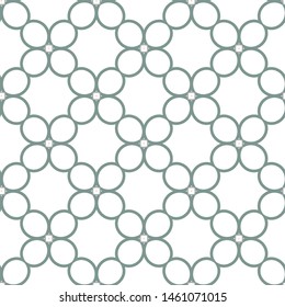 Geometric ornamental vector pattern. Seamless design texture.