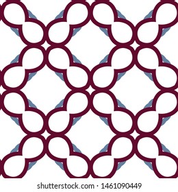 Geometric ornamental vector pattern. Seamless design texture.