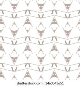 Geometric ornamental vector pattern. Seamless design texture.