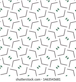 Geometric ornamental vector pattern. Seamless design texture.