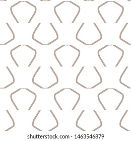 Geometric ornamental vector pattern. Seamless design texture.