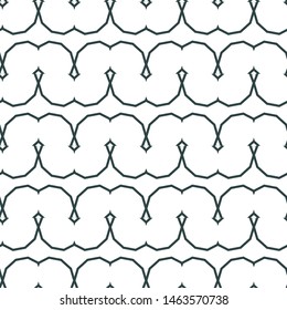Geometric ornamental vector pattern. Seamless design texture.