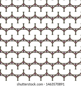 Geometric ornamental vector pattern. Seamless design texture.
