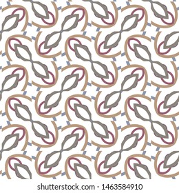 Geometric ornamental vector pattern. Seamless design texture.