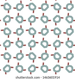 Geometric ornamental vector pattern. Seamless design texture.