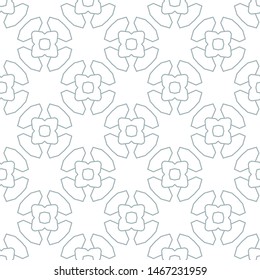 Geometric ornamental vector pattern. Seamless design texture.