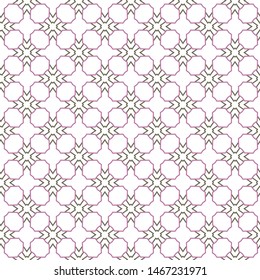 Geometric ornamental vector pattern. Seamless design texture.