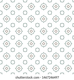 Geometric ornamental vector pattern. Seamless design texture.