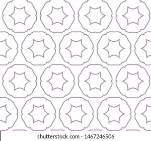 Geometric ornamental vector pattern. Seamless design texture.